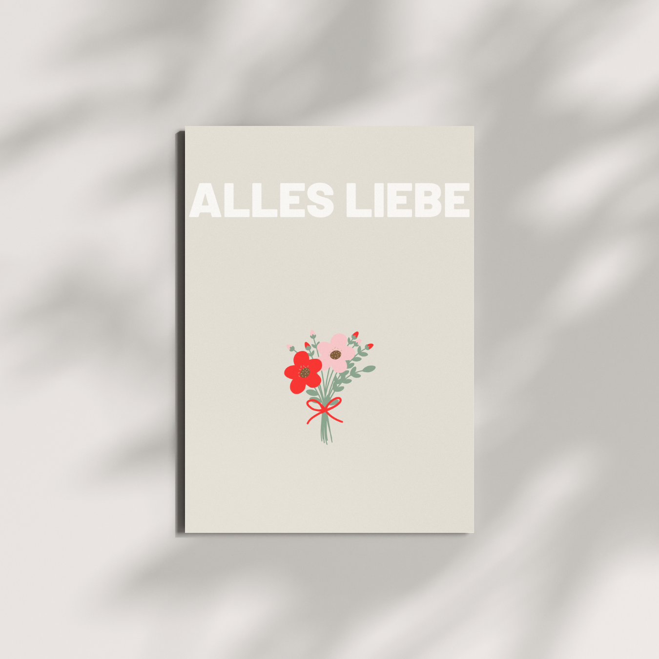 Postkarte - ALLES LIEBE