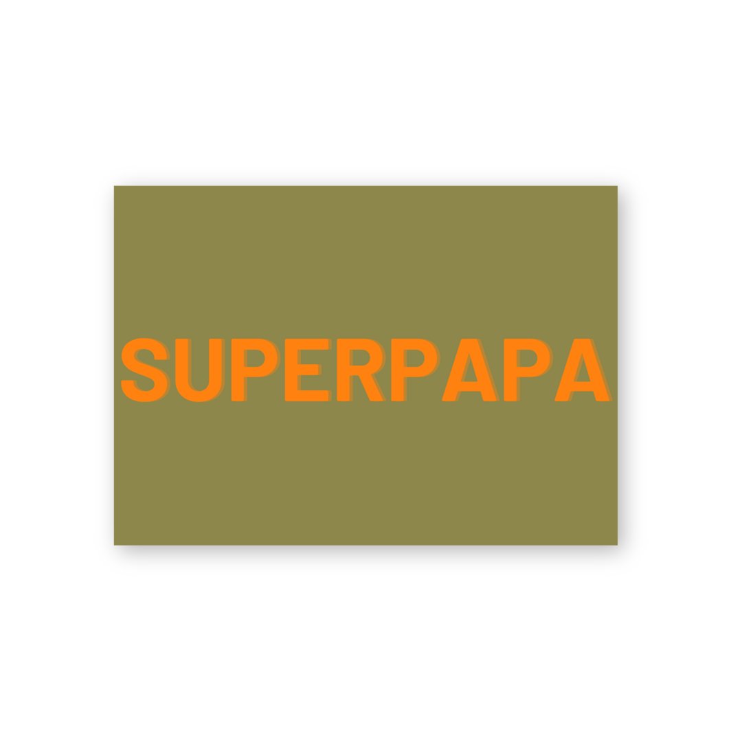 Postkarte - SUPERPAPA