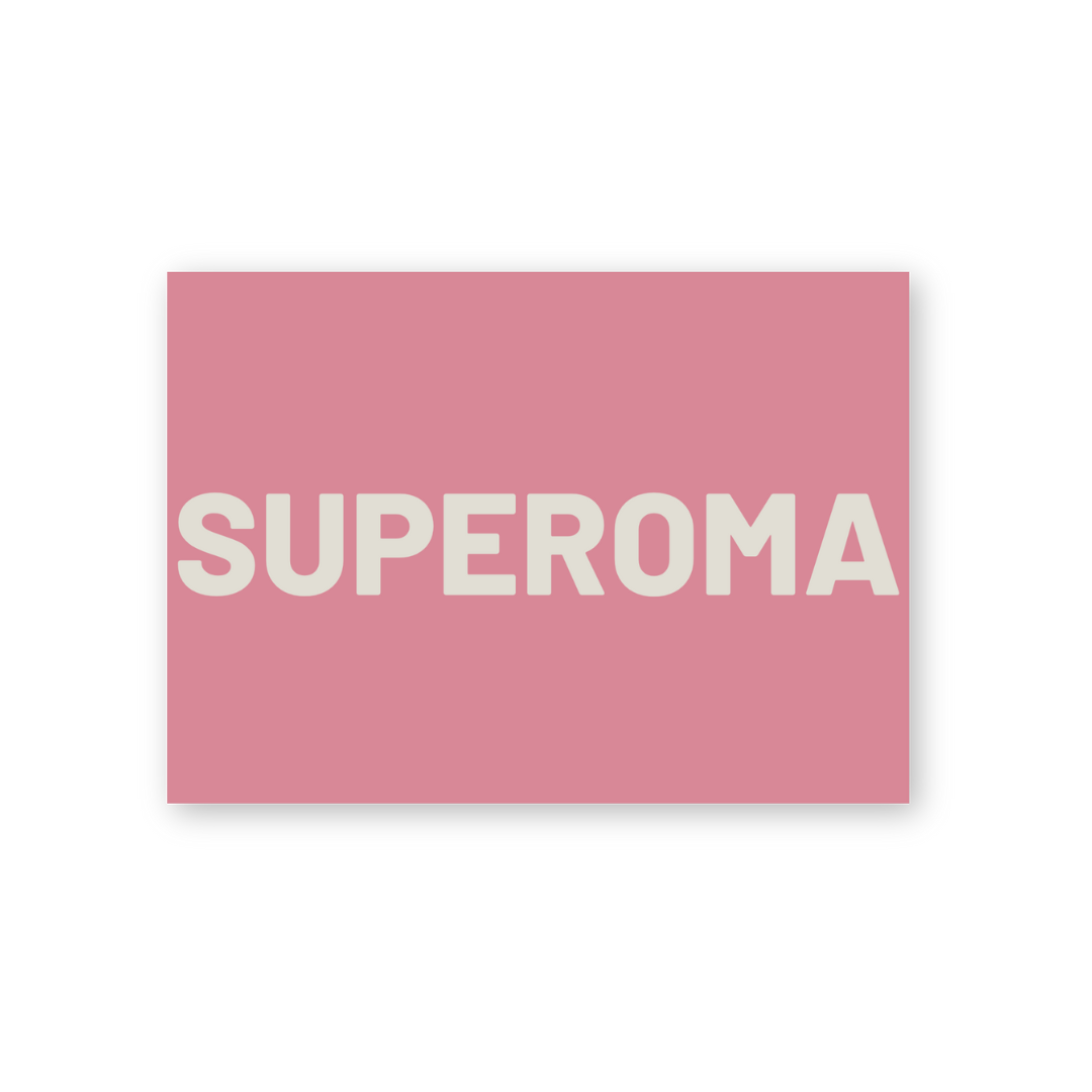 Postkarte - SUPEROMA