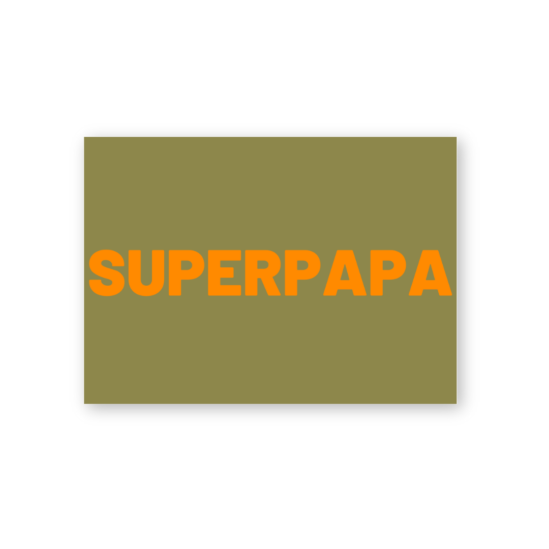 Postkarte - SUPERPAPA