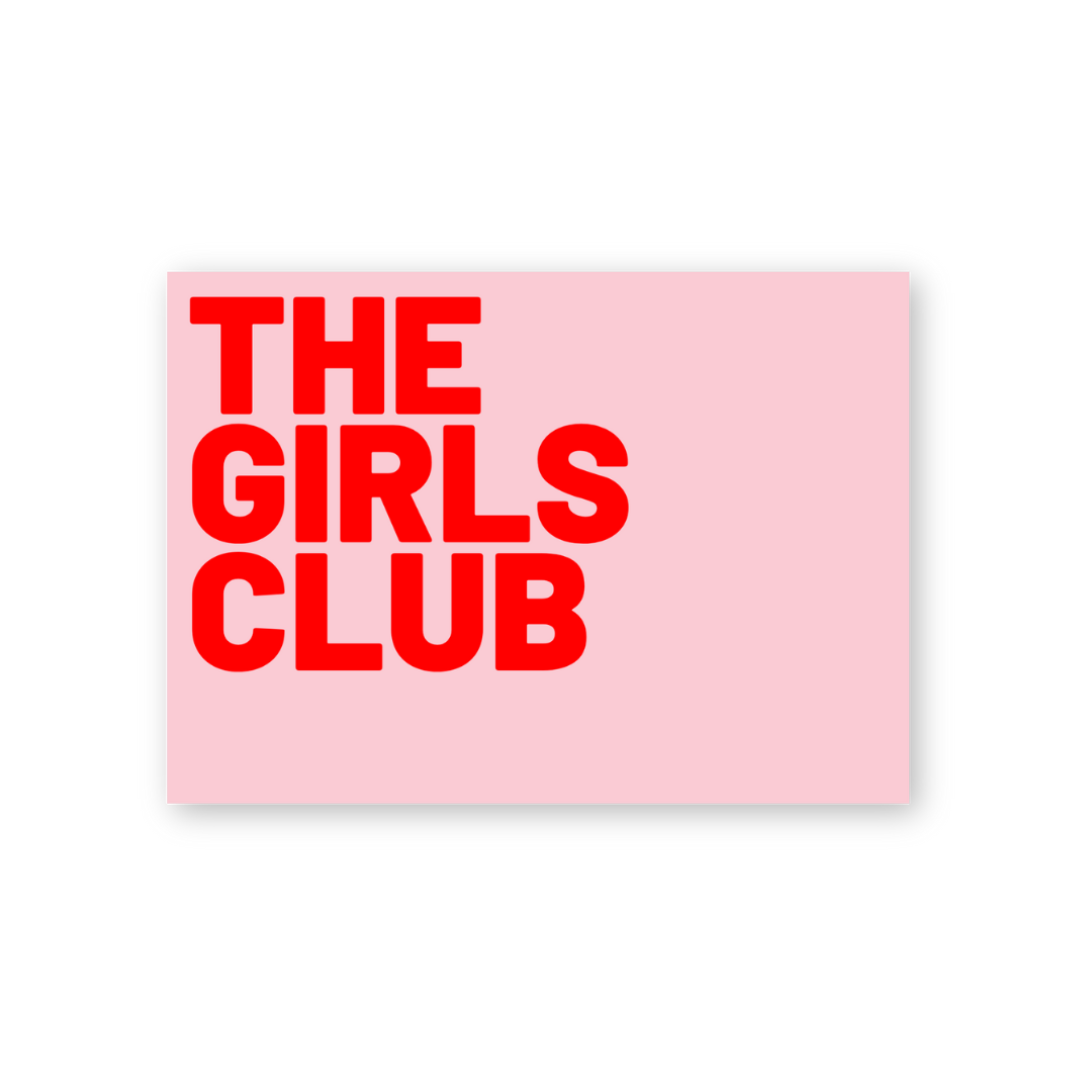 Postkarte - THE GIRLS CLUB